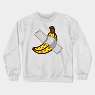 Miami art faire banana duct tape madness Crewneck Sweatshirt